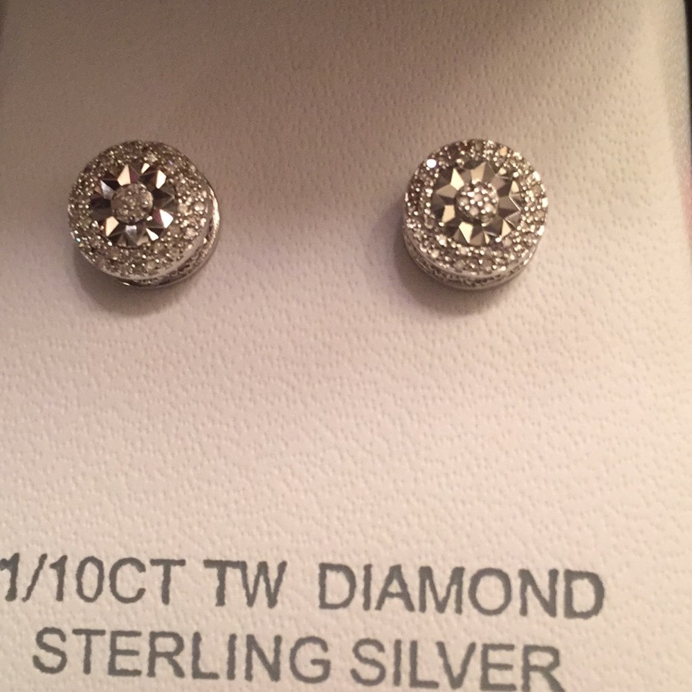 Sterling silver earrings